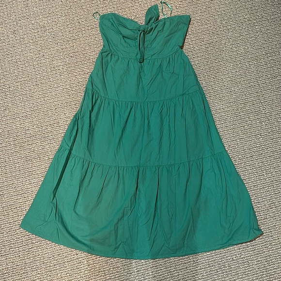 Sim and Sam green strapless dress - Picture 2 of 6